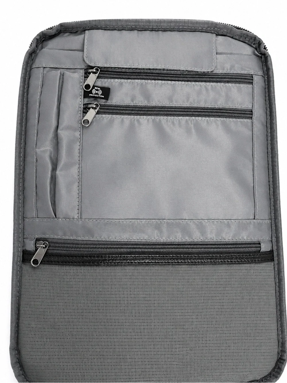 Montley Black RFID Laptop Backpack Travel Business Work Bag Like New